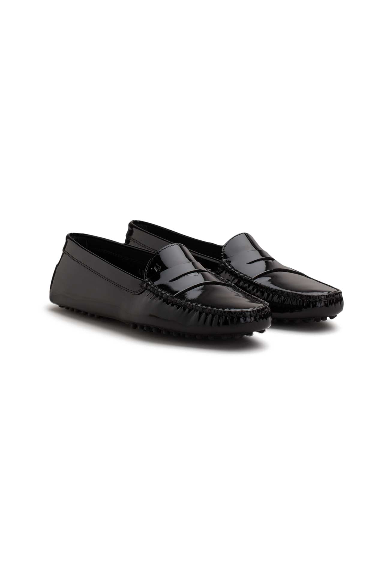 TOD'S Lack-Mokassins schwarz » günstig online kaufen | Outletcity