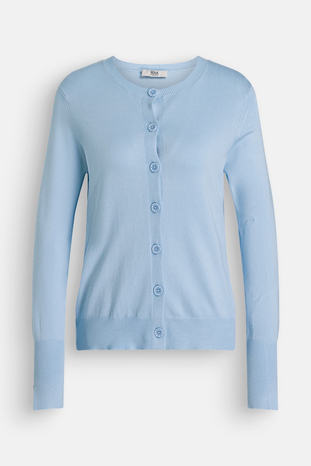 RM BY ROSEMUNDE Strickjacke 'Sandra' hellblau, Bild 1