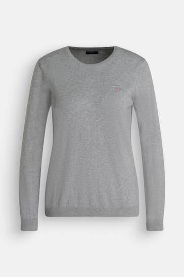 GANT Strickpullover hellgrau