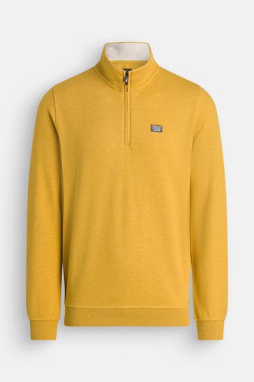 NEW ZEALAND AUCKLAND Strick-Troyer senfgelb