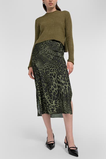 ALLSAINTS - Set: Strickpullover und Kleid 'Tiana Kiku' animal