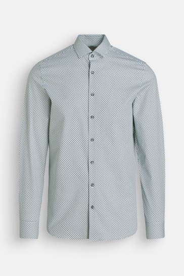 OLYMP Level Five Casual-Hemd gemustert Slim Fit