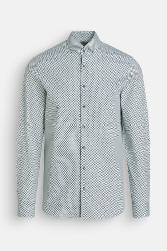 OLYMP Level Five Casual-Hemd gemustert Slim Fit