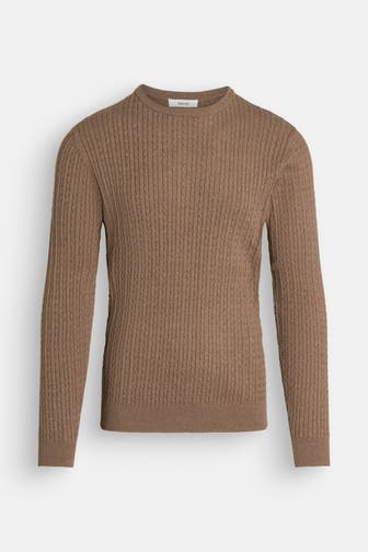 SELECTED Strickpullover braun