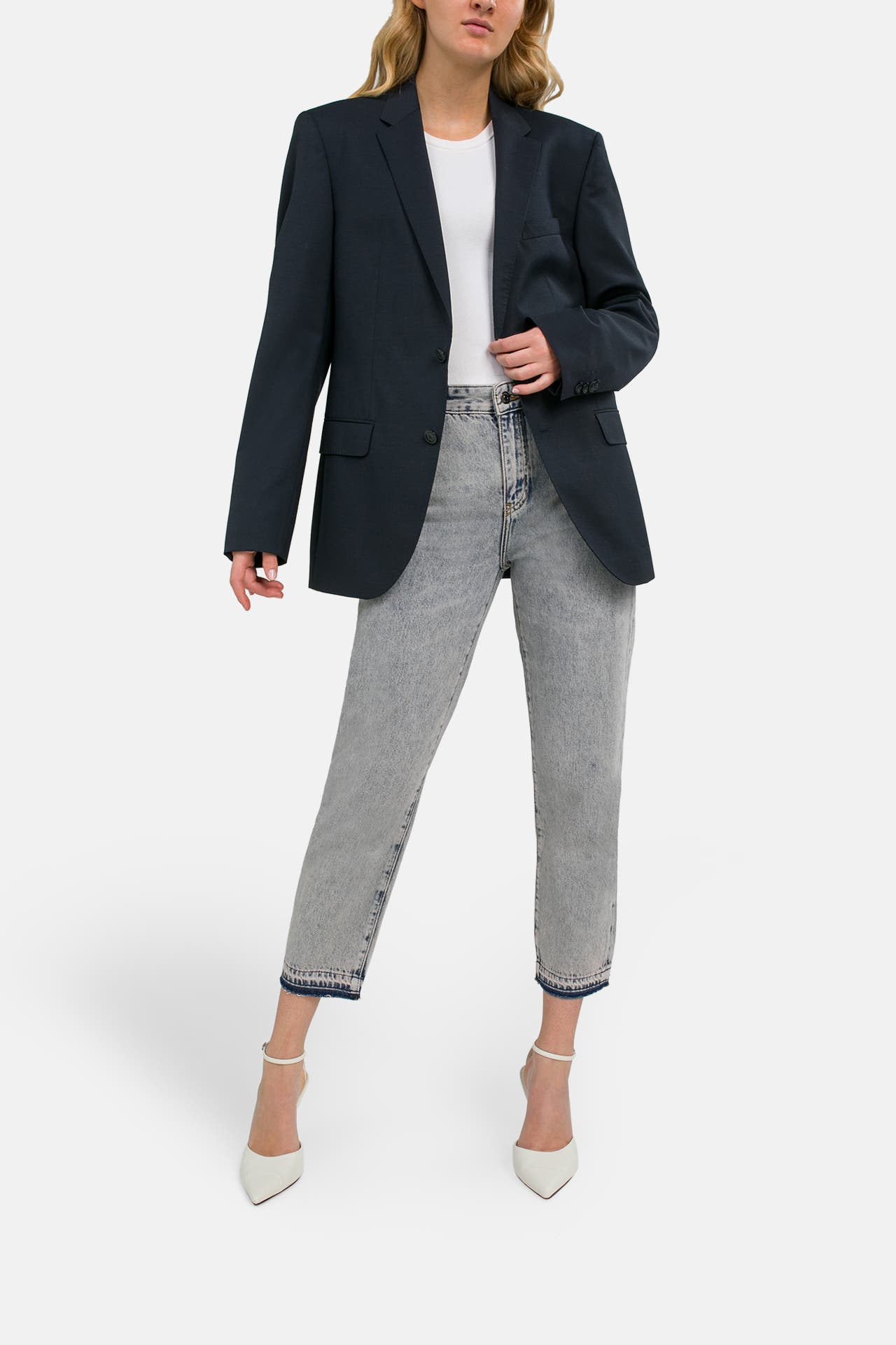 ARMANI EXCHANGE Jeans graublau boyfriend, Bild 1