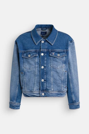GANT Jeansjacke blau