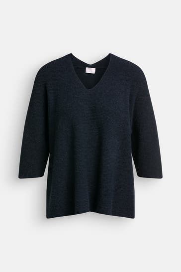 HEMISPHERE Strickpullover nachtblau