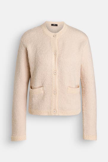 7 FOR ALL MANKIND Strickjacke beige