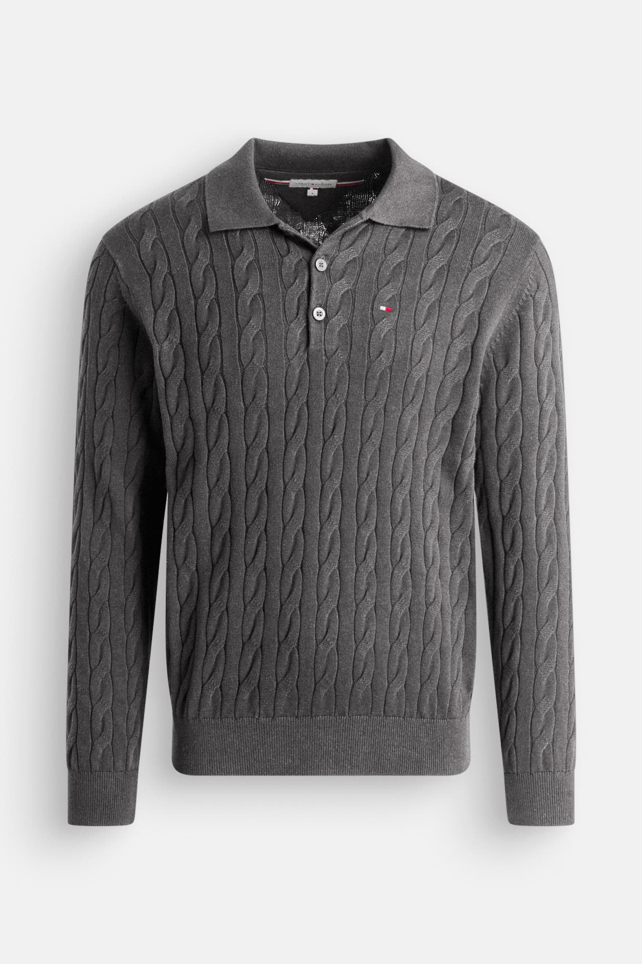 TOMMY HILFIGER Strickpullover grau, Bild 1