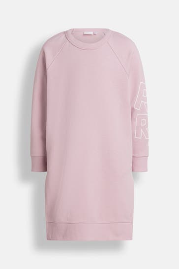 SANETTA Sweatkleid altrosa