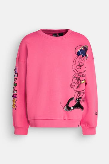 DESIGUAL Sweatshirt pink