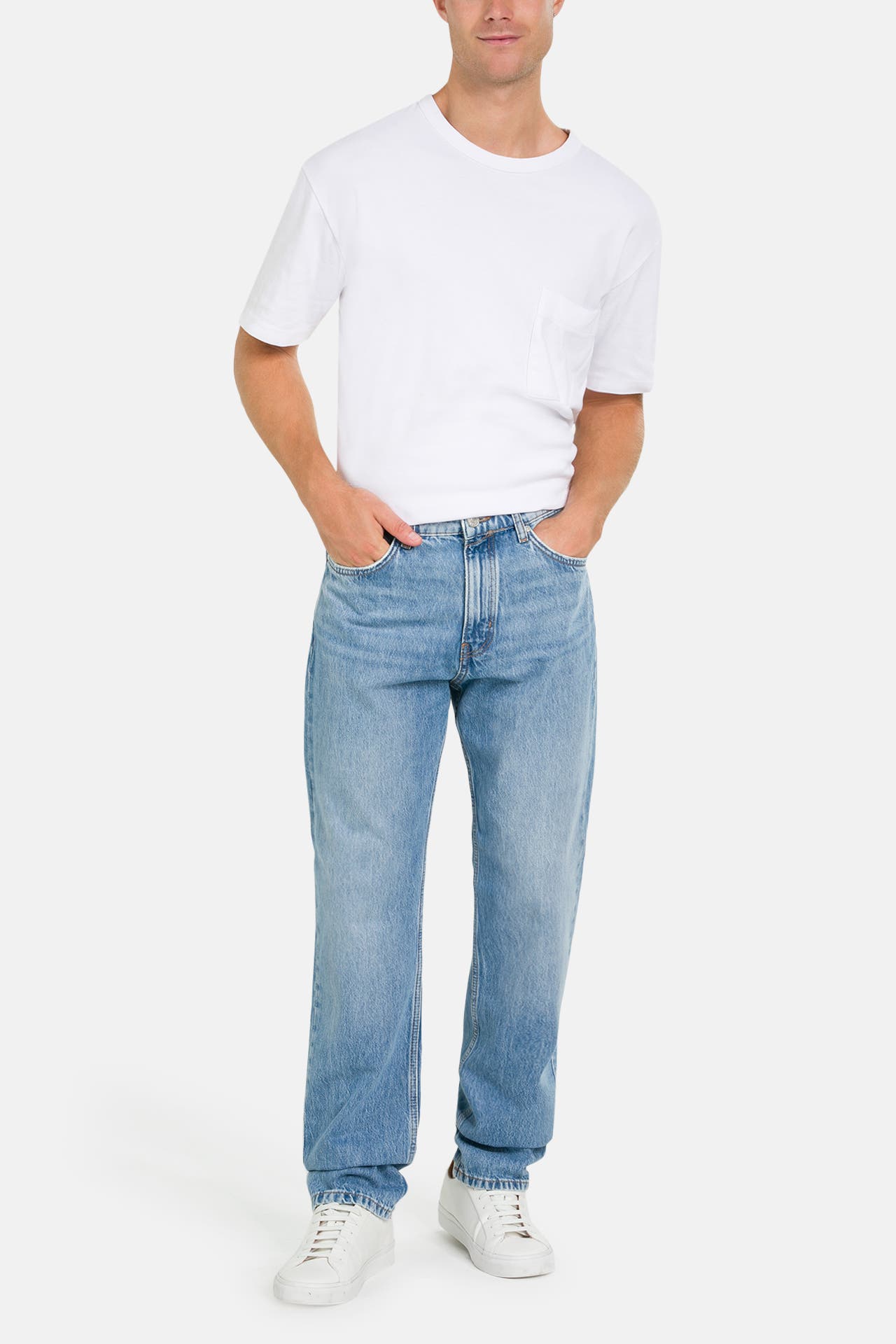 MARC O'POLO DENIM Jeans blau straight, Bild 1