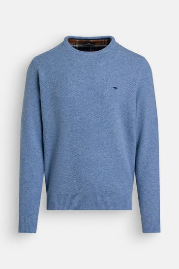 FYNCH-HATTON Strickpullover blau