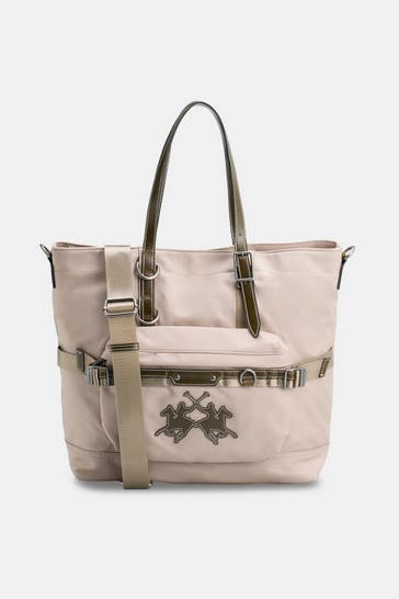 LA MARTINA Handtasche greige
