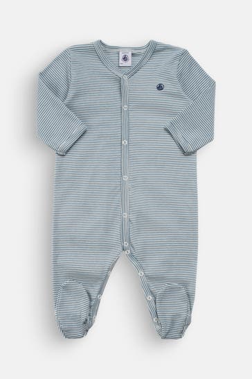 PETIT BATEAU Strampler zweifarbig