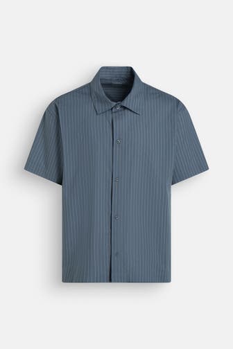 CALVIN KLEIN Kurzarm-Pyjama gestreift