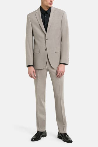 HECHTER Paris Anzug hellgrau