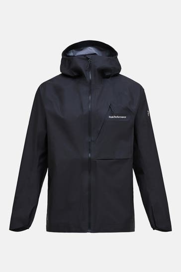 PEAK PERFORMANCE Hardshelljacke 'Trail Hipe' schwarz