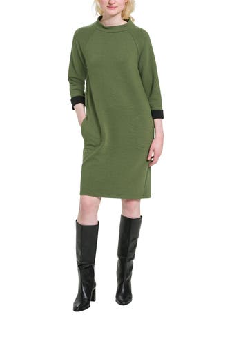 BETTY BARCLAY Strickkleid waldgrün