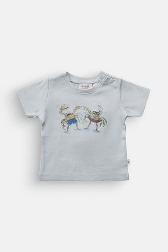 WHEAT T-Shirt graublau