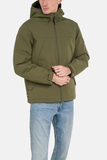 TOMMY HILFIGER Jacke dunkelgrün
