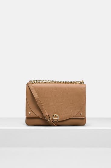 AIGNER - Schultertasche 'Diadora' hellbraun