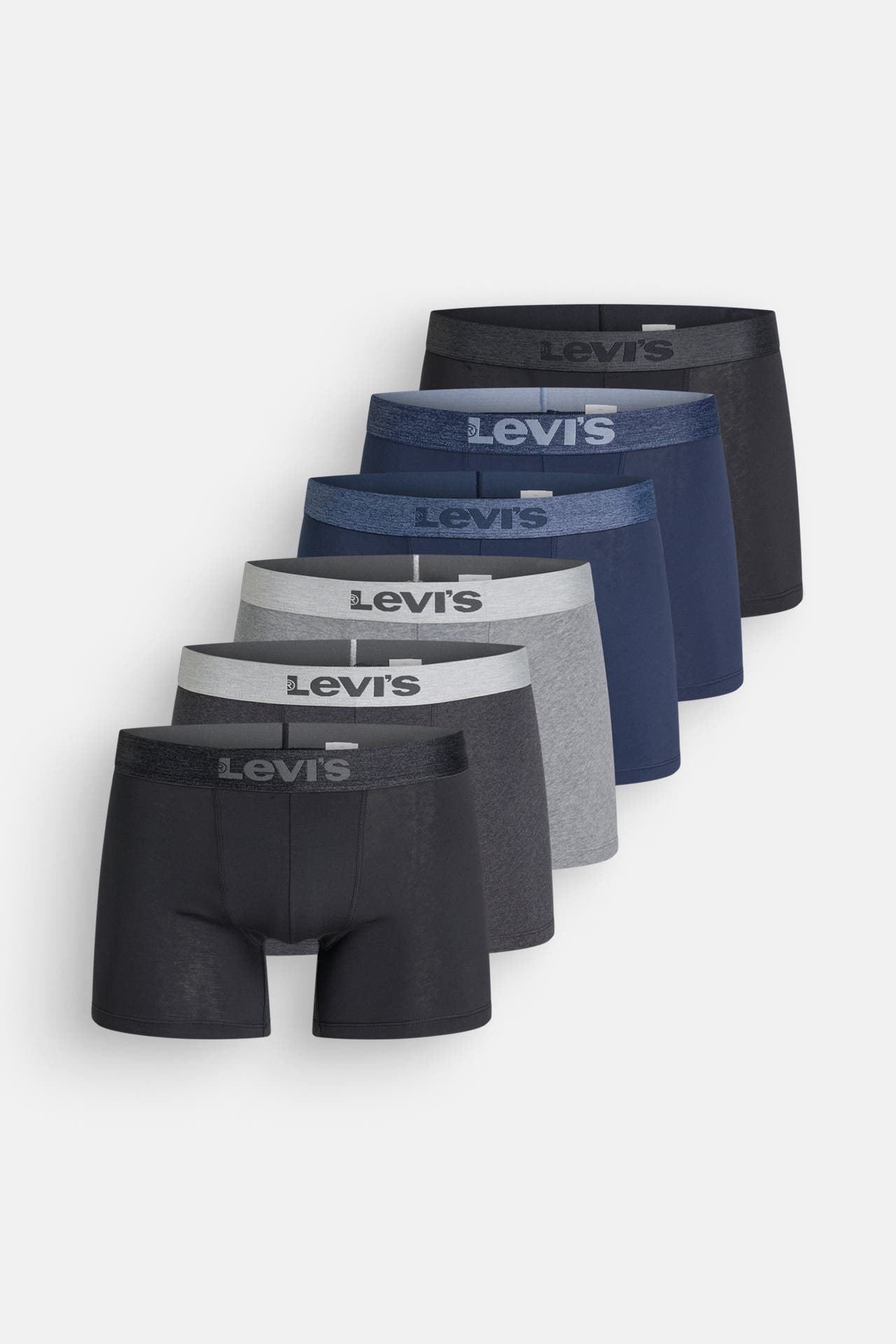 LEVI'S® 6er-Pack Boxer Briefs mehrfarbig, Bild 1