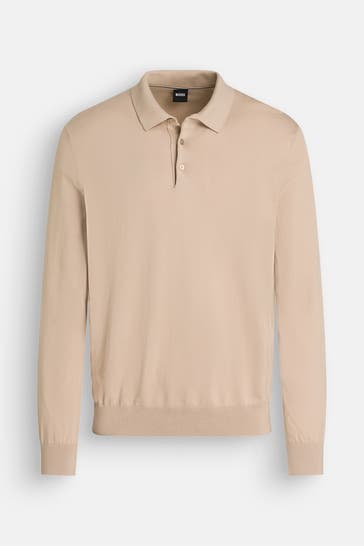 BOSS Strickpullover 'Gemello' beige