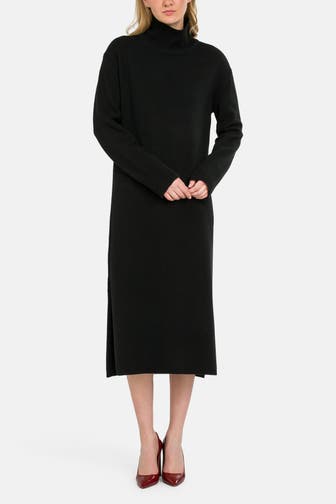 DRYKORN Wollkleid 'Sastera' schwarz