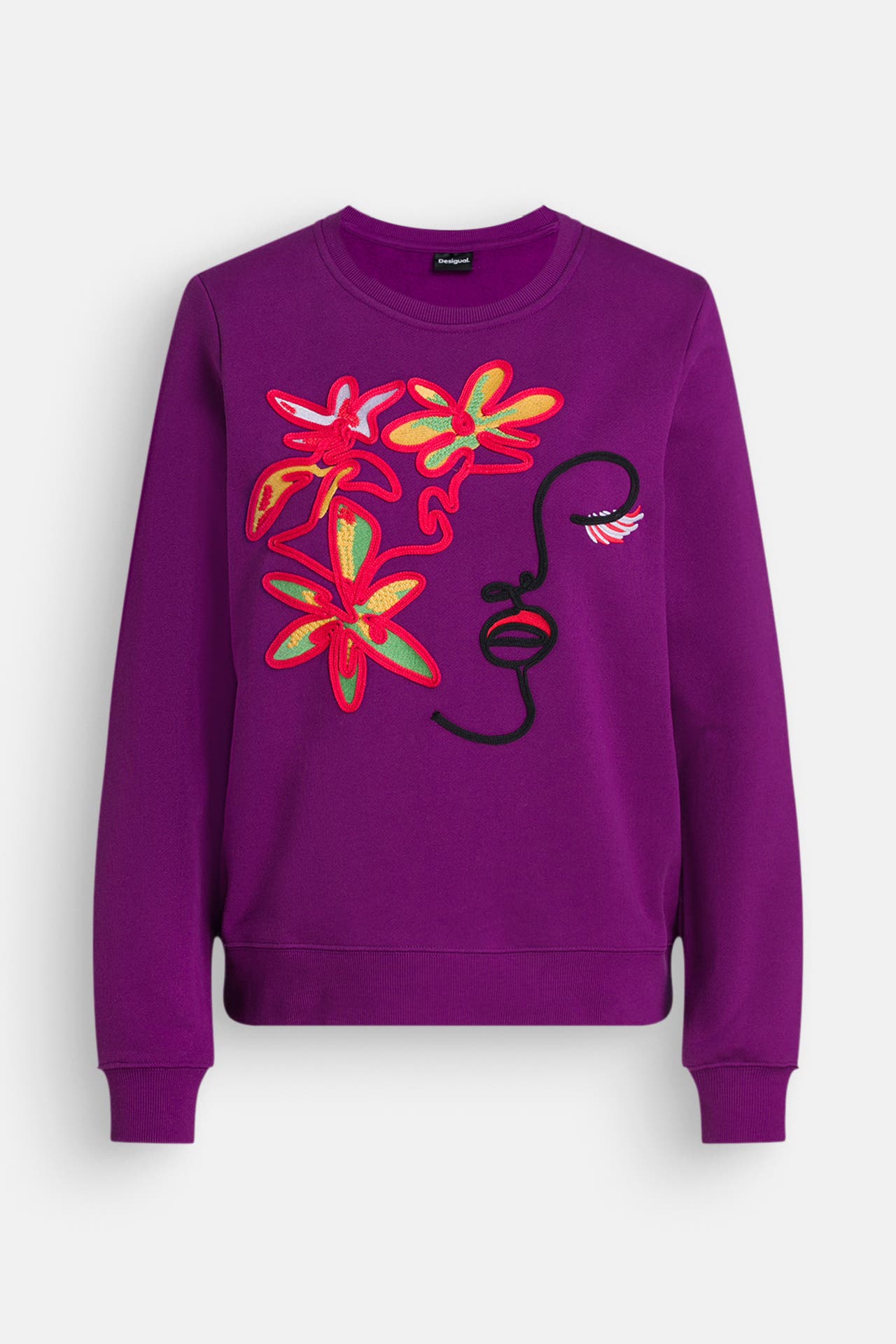DESIGUAL Sweatshirt 'Lady' lila, Bild 1