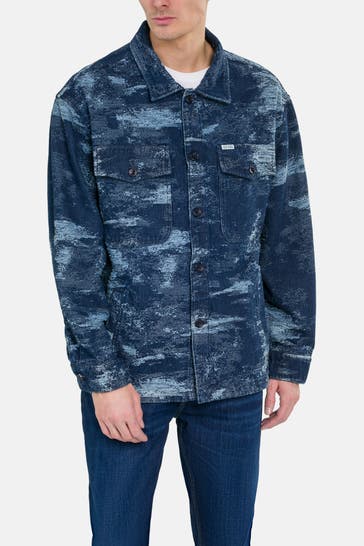 GUESS Jeansjacke gemustert