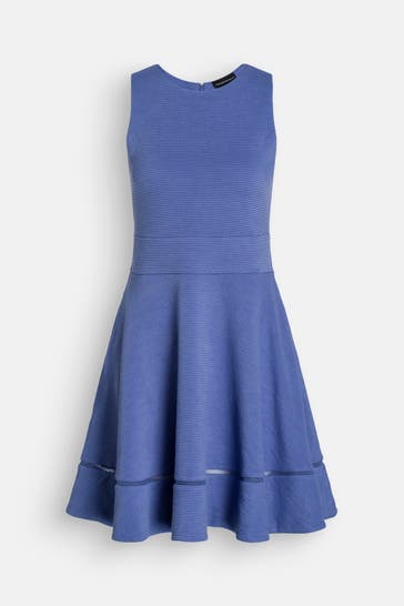 EMPORIO ARMANI Minikleid azurblau