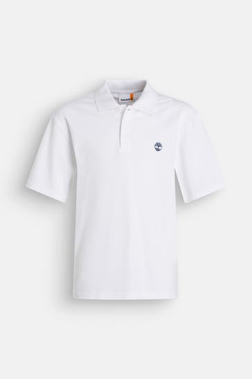 TIMBERLAND Polo-Shirt weiß