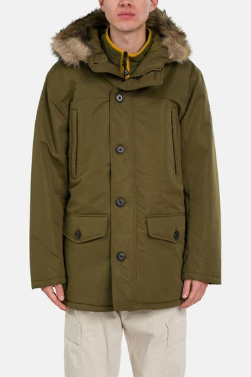 TIMBERLAND Parka 'Scar Ridge' oliv