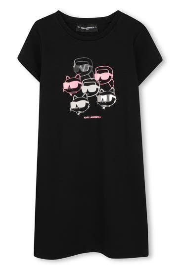 KARL LAGERFELD Kleid schwarz