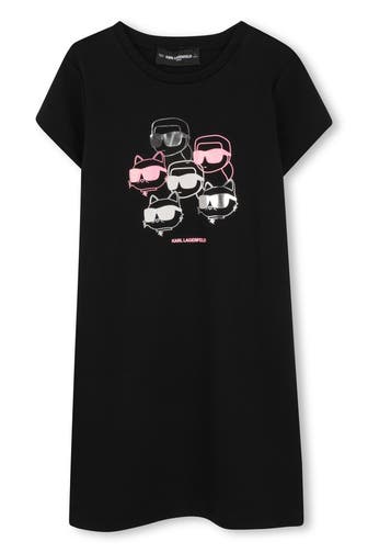 KARL LAGERFELD Kleid schwarz