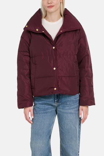 TOMMY HILFIGER Steppjacke burgunder
