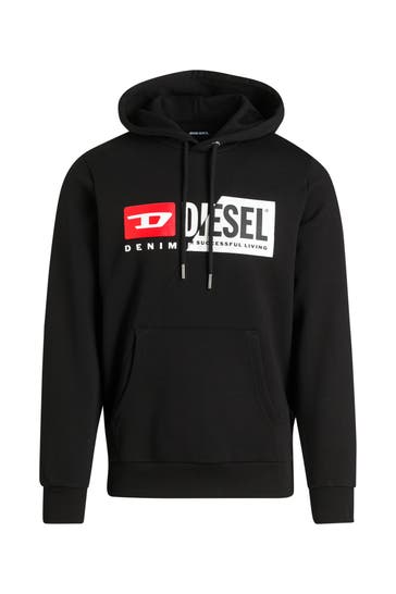 DIESEL Hoodie 'Girk' schwarz