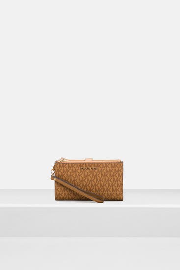 MICHAEL MICHAEL KORS - Geldbörse 'Jet Set' gemustert