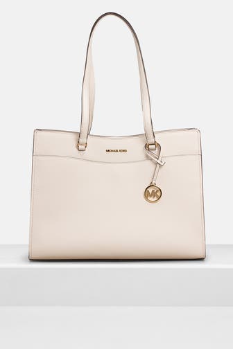 MICHAEL MICHAEL KORS Schultertasche 'Jet Set Travel' creme