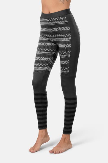 KARI TRAA Funktionstights gemustert