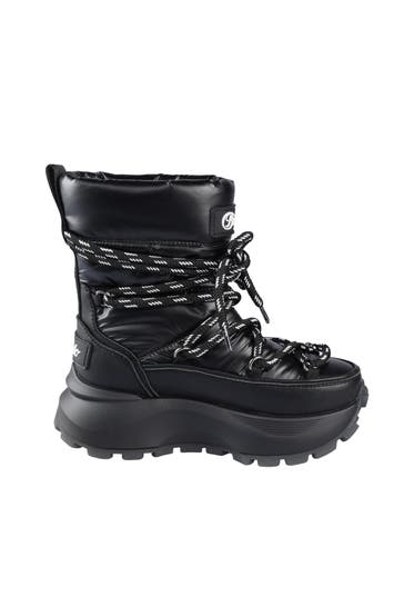 BUFFALO Winter-Boots 'Manhatten' schwarz