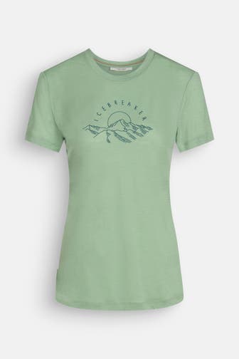ICEBREAKER Funktionsshirt 'Tech Lite 150' hellgrün