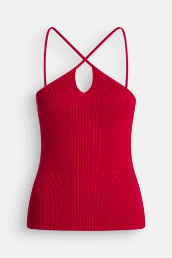 SAMSØE & SAMSØE Strick-Top 'Sanina' rot