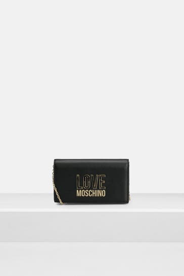 LOVE MOSCHINO Umhängetasche schwarz
