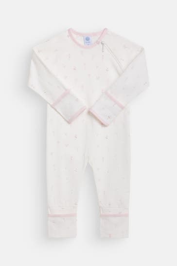 SANETTA Strampler gemustert