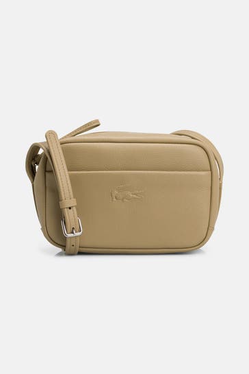 LACOSTE Umhängetasche greige