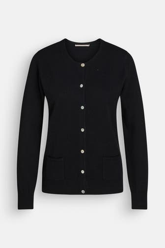 (THE MERCER) N.Y. Kaschmir-Strickjacke schwarz