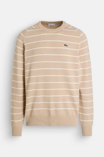 LACOSTE Strickpullover gestreift
