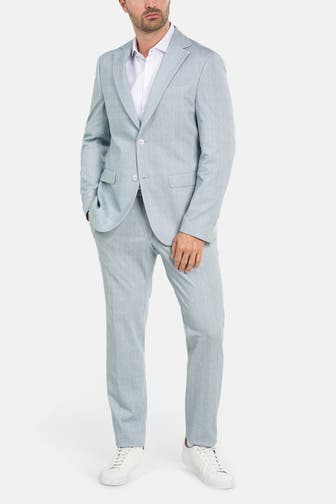 HECHTER Paris Wollmix-Anzug 'Juni' kariert